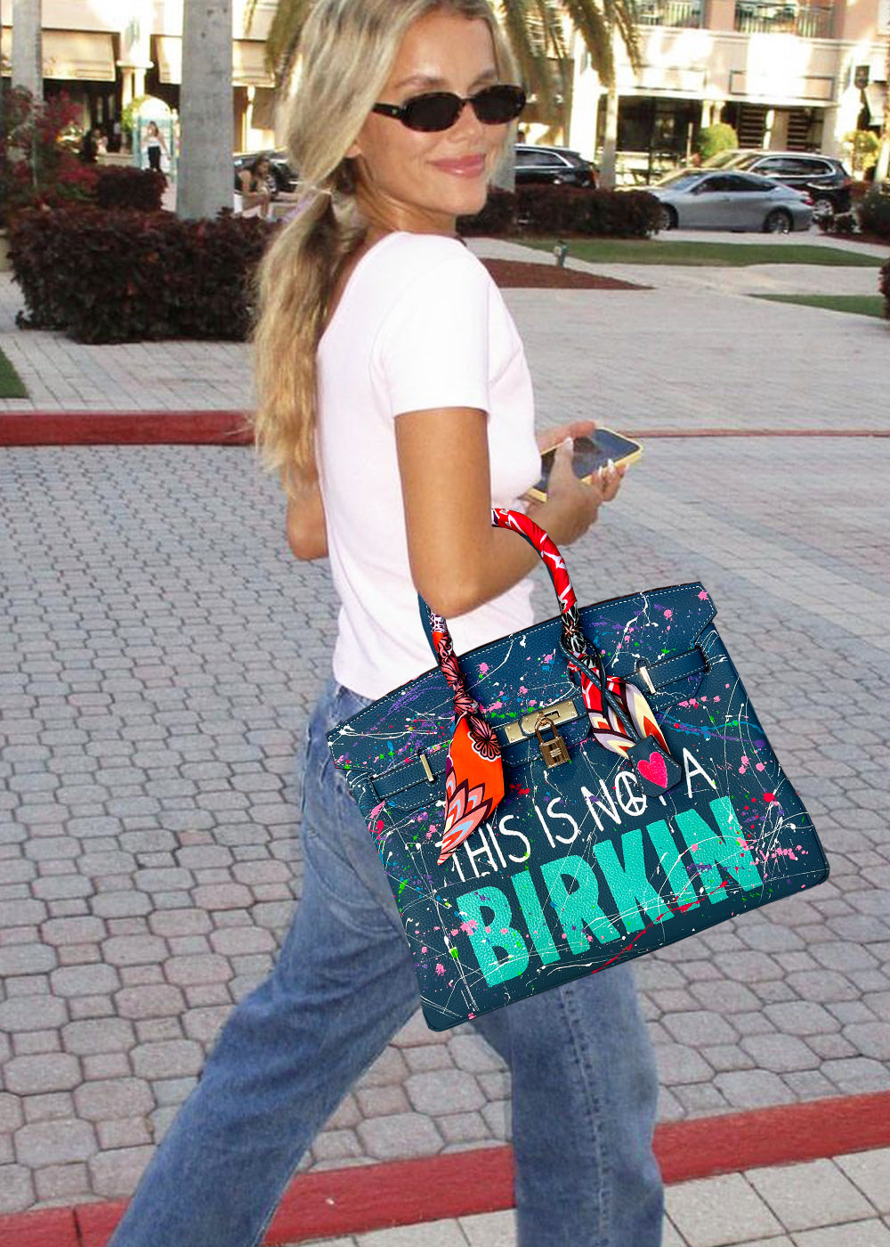 NOT A B⭐️RKIN - Denim Blue Large - Ogosh.nl