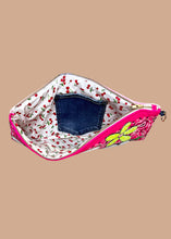 Load image into Gallery viewer, Bandana Neon Pink Clutch
