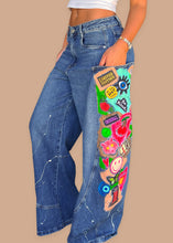 Afbeelding in Gallery-weergave laden, THE OG ART JEANS - MULTI PATCH
