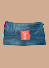 Load image into Gallery viewer, Jeans Pink Clutch
