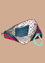 Load image into Gallery viewer, Jeans Pink Clutch
