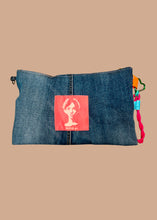 Load image into Gallery viewer, Bandana Jeans Clutch
