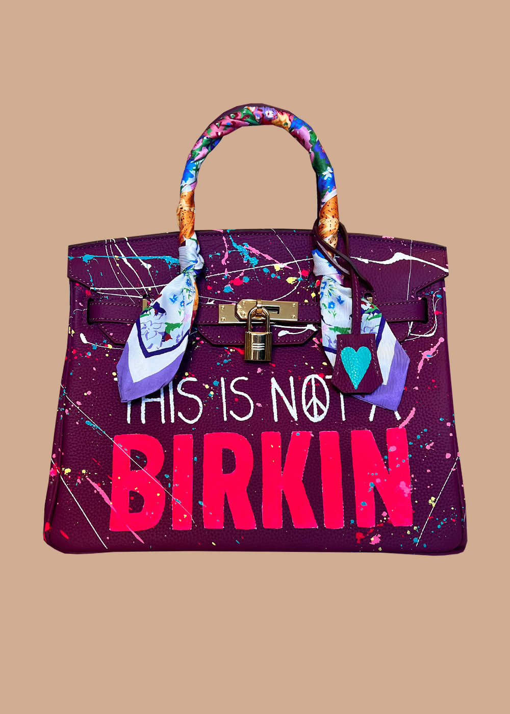 NOT A B⭐️RKIN - Purple Medium