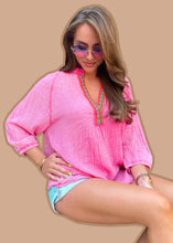 Afbeelding in Gallery-weergave laden, So-Boho Top - Pink
