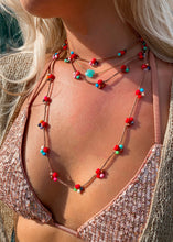 Afbeelding in Gallery-weergave laden, Capri Necklace - Ruby Red
